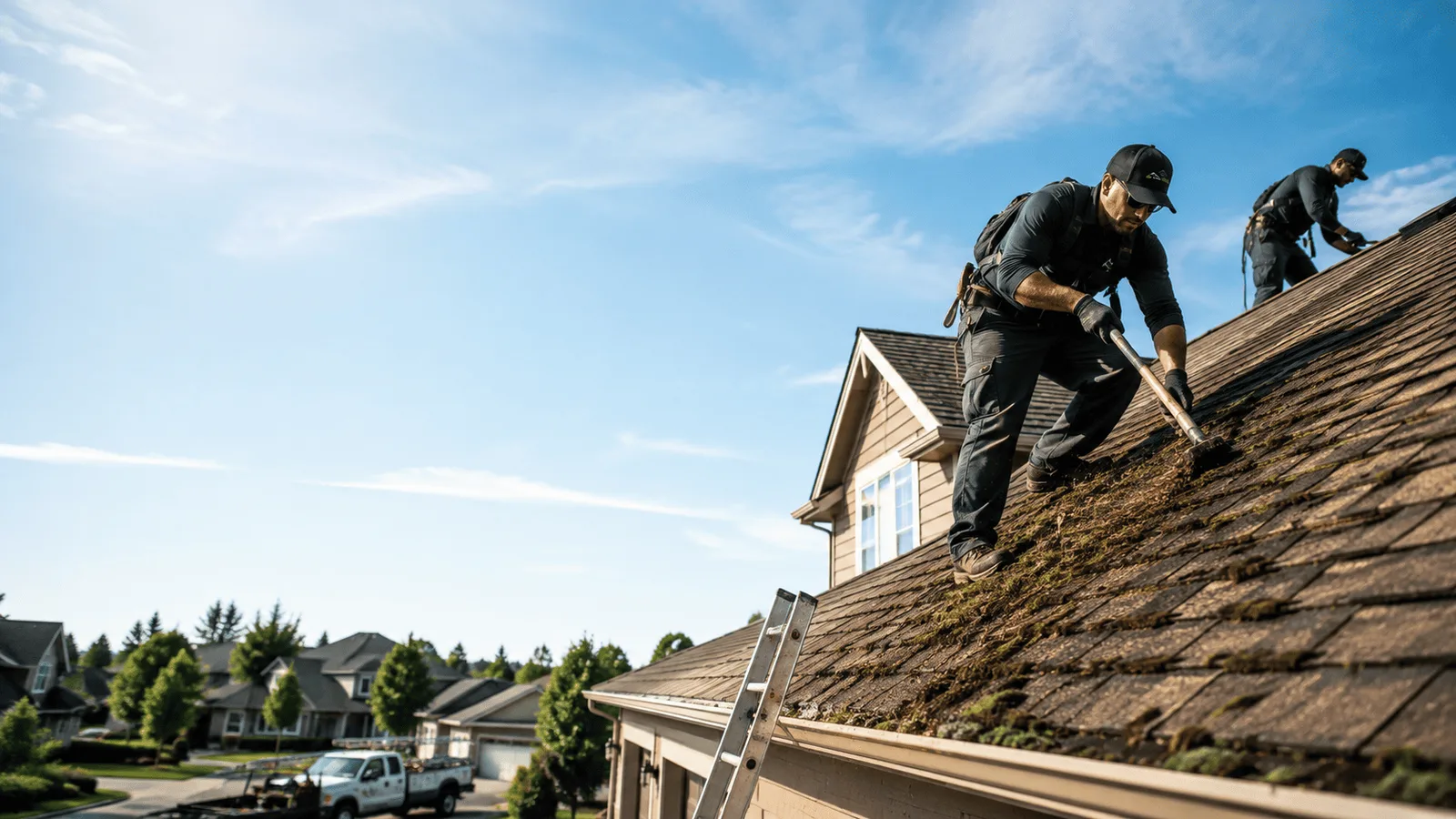 Roof Moss Removal in Albany, KY near me